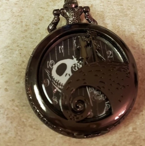 New nightmare before Christmas Jack Skellington pocket watch - Picture 2 of 3